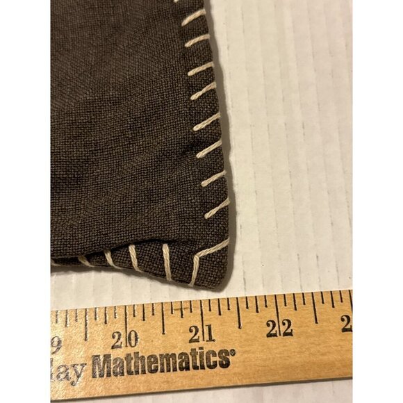 2 Pottery Barn Grey Moroccan Tile Embroidered Pillows Shams 22X22 - Picture 11 of 11